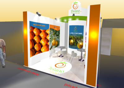 Divano Stand fiera MACFRUT laterale1